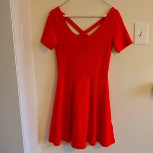 Coral Cross-Cross Sundress!
